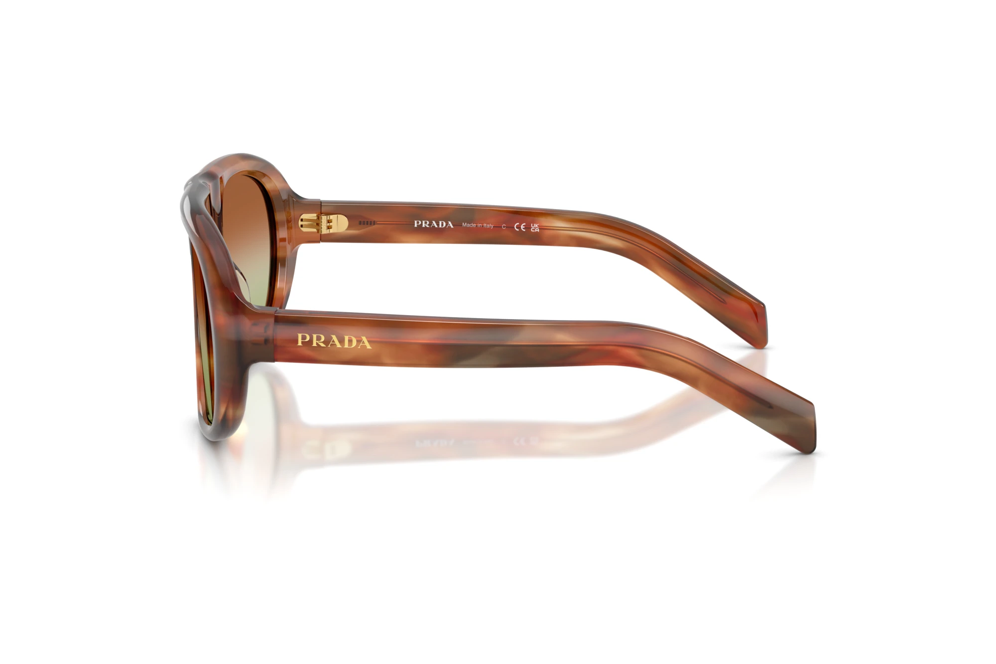 Okulary przeciwsłoneczne Prada 0PR C05S-24G-70T